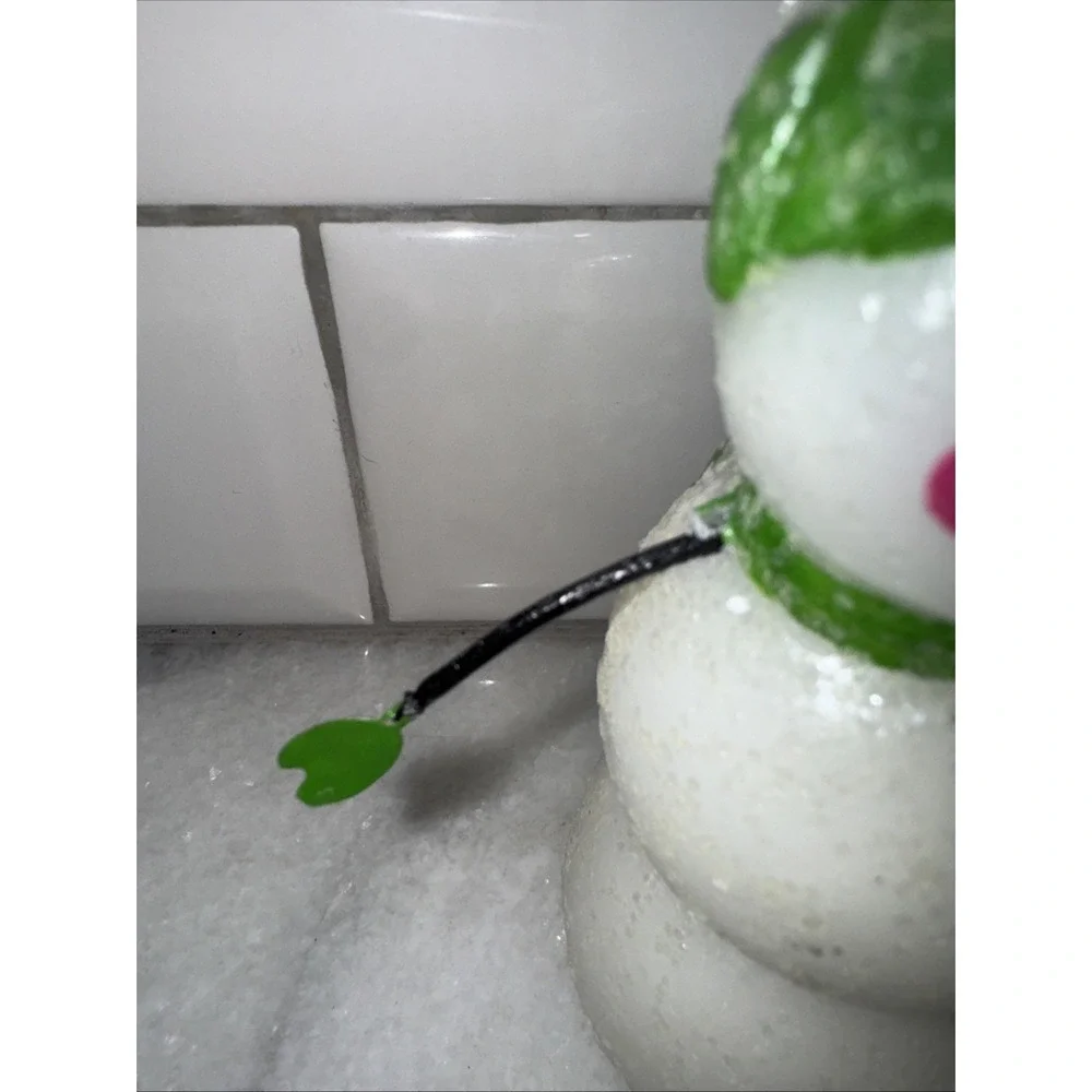 Vintage‎ Snowman Candle